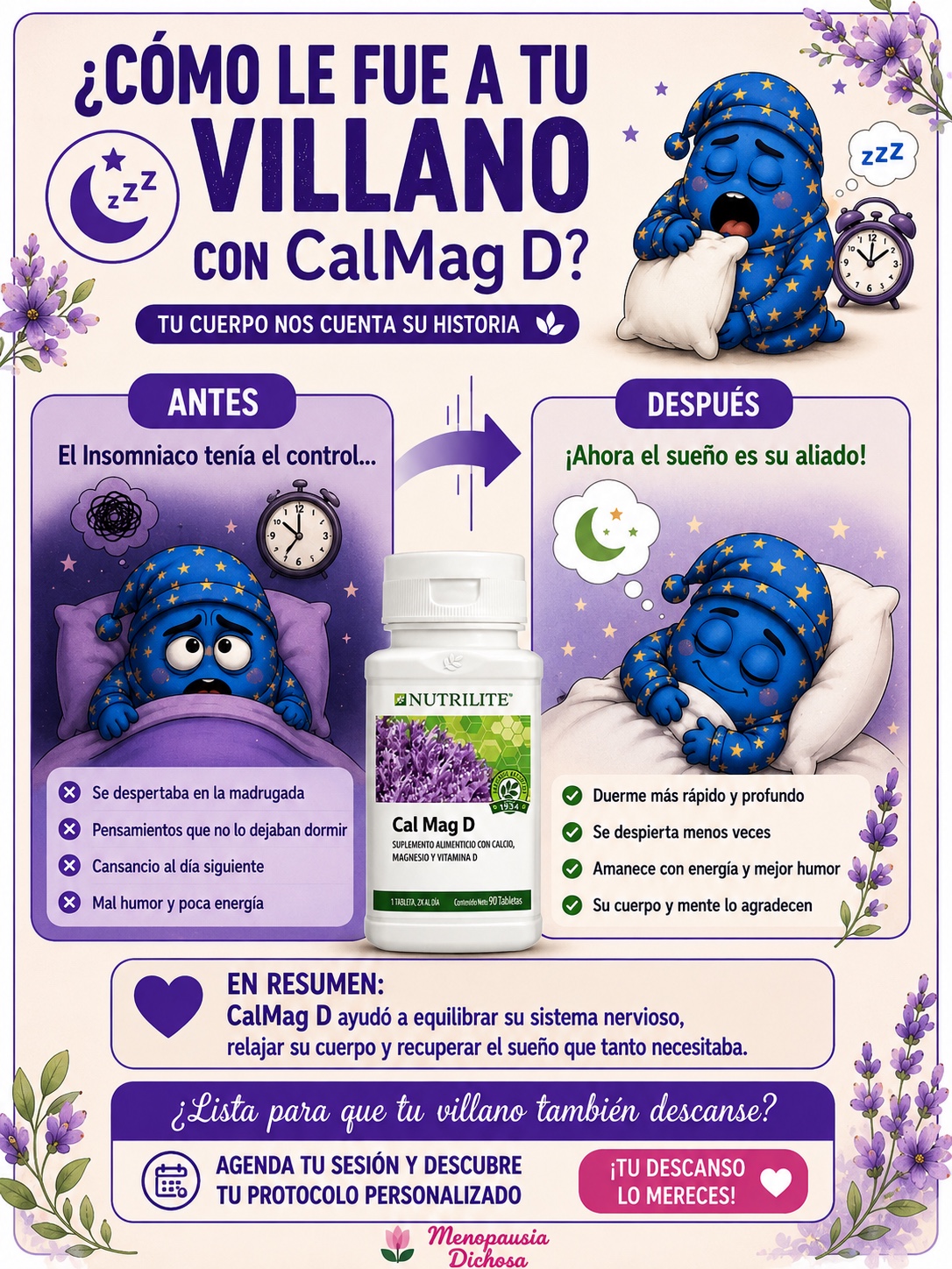 Cómo le fue a tu villano con CalMag D